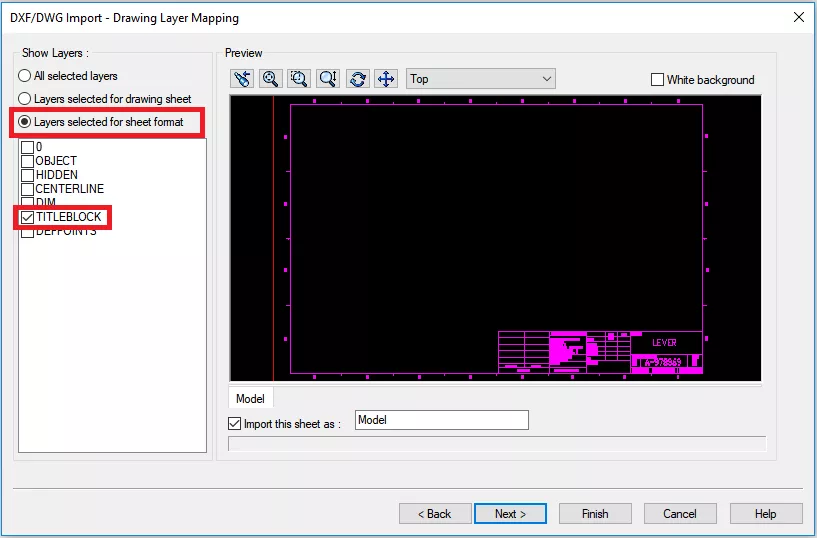 Using A Dwg Or Dxf For Solidworks Drawing Borders Goengineer Using A Dwg Or Dxf For Solidworks Drawing Borders Goengineer
