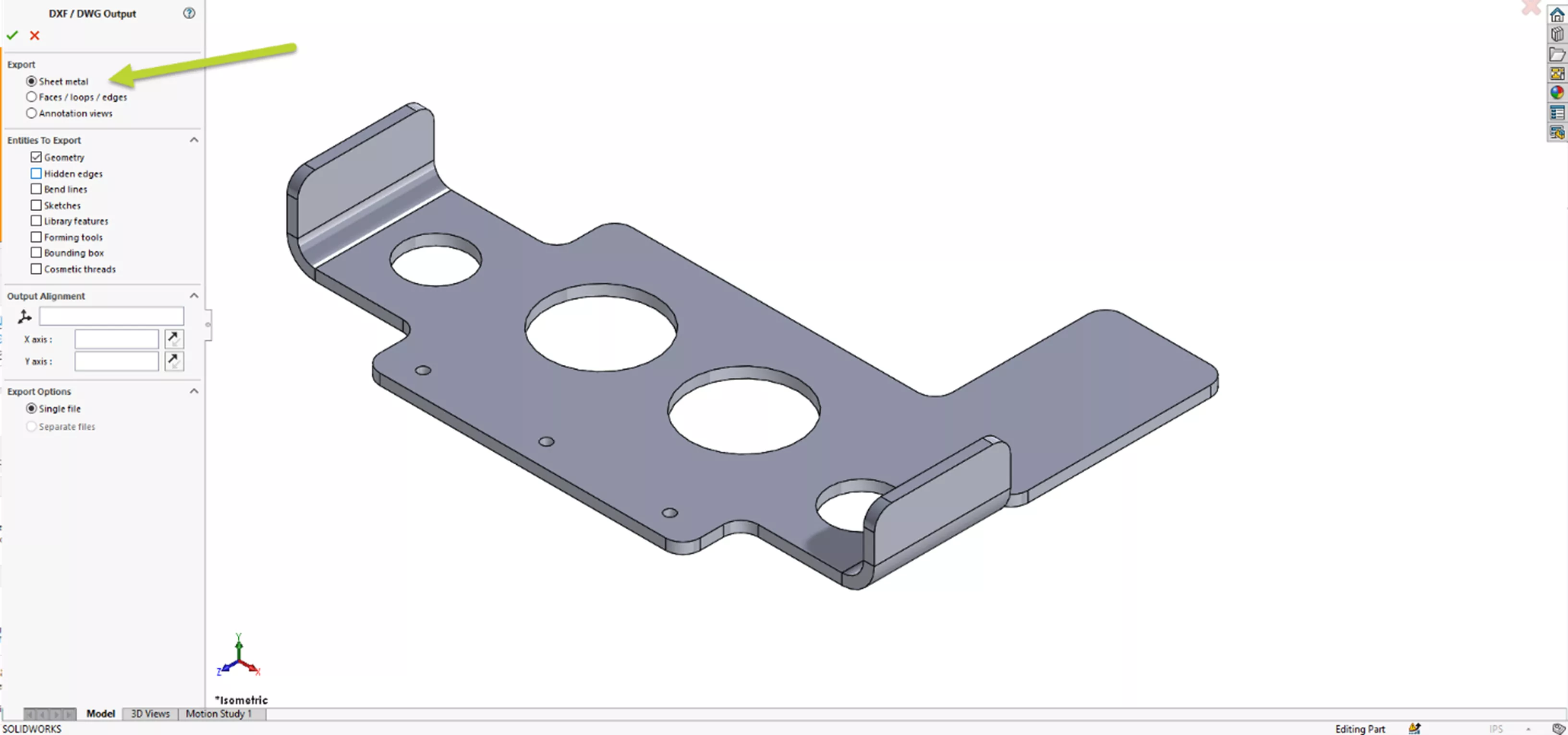 Sheet Metal Options in SOLIDWORKS 