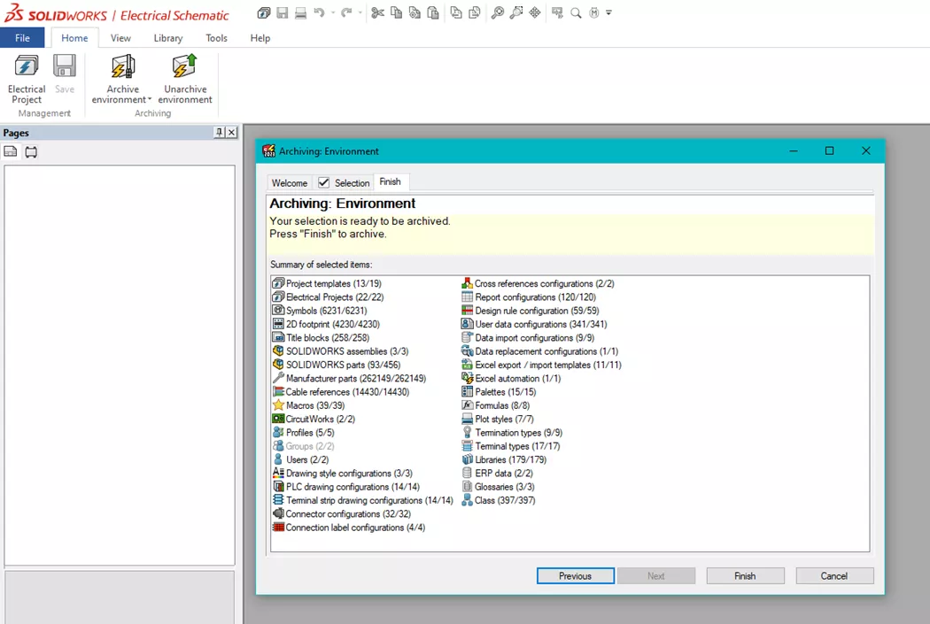  SOLIDWORKS Electrical Archive Environment Server Migration