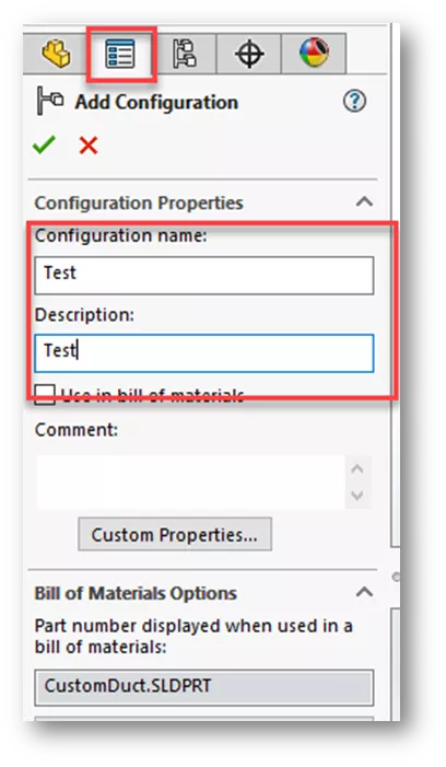 SOLIDWORKS Electrical Configuration Properties