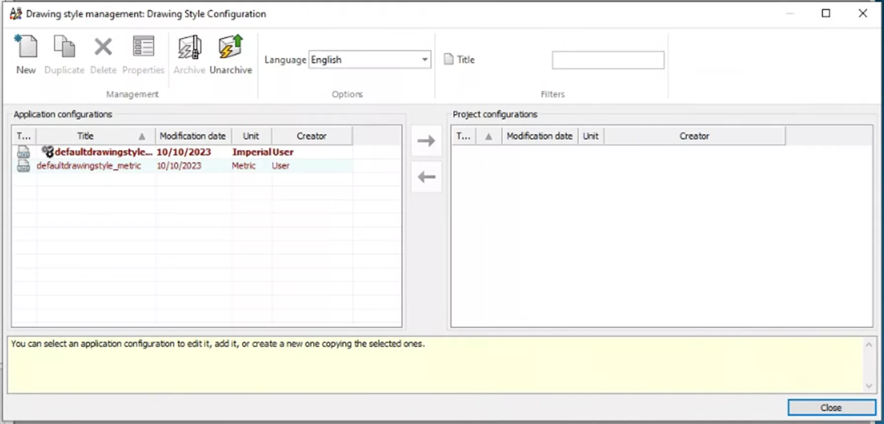 SOLIDWORKS Electrical Drawing Style Manager