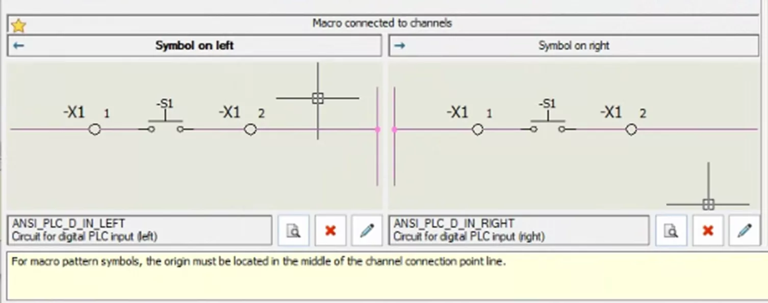Macro Connected to Channels in SOLIDWORKS Electrical