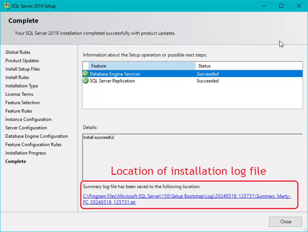 SOLIDWORKS Electrical Manual SQL Instance Completion 