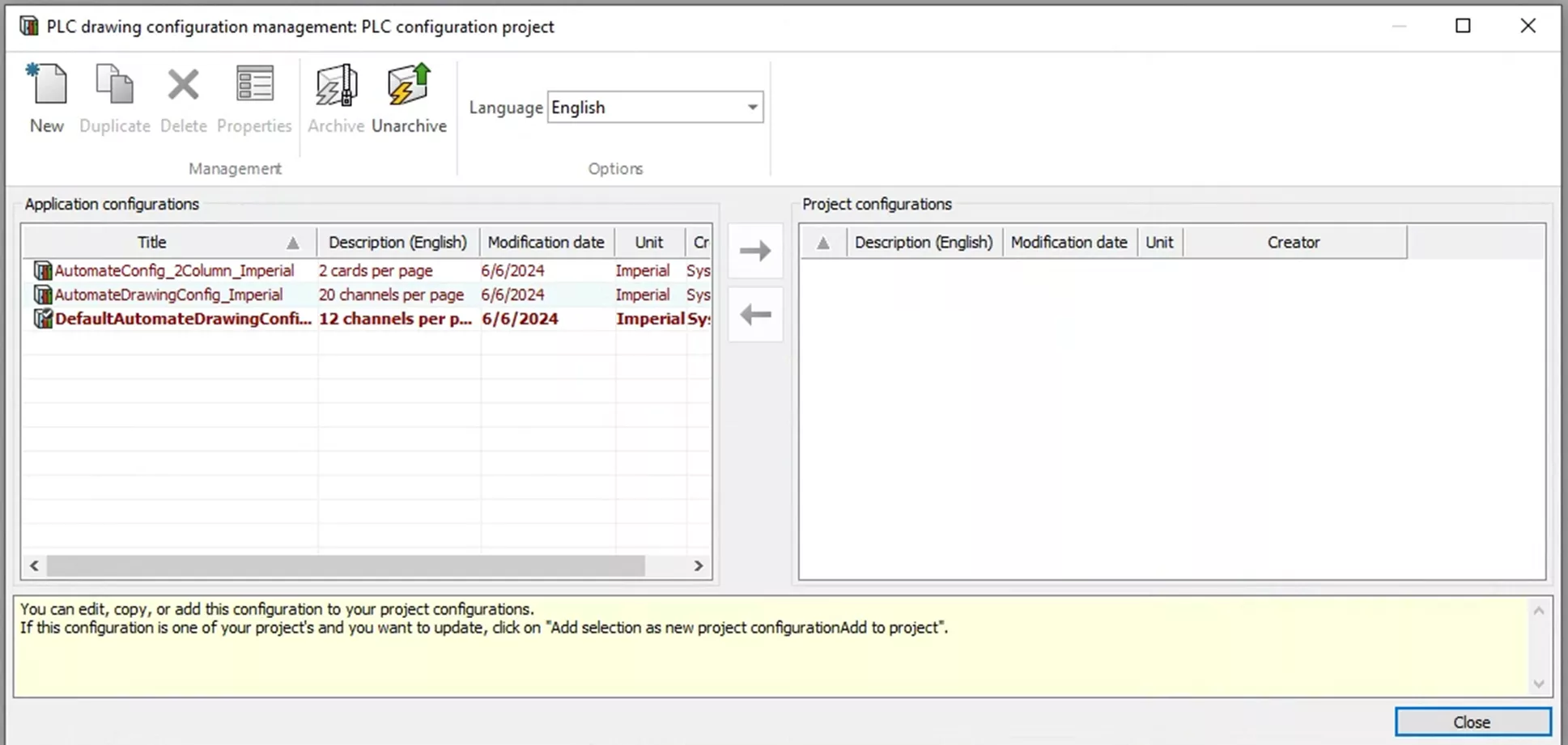 SOLIDWORKS Electrical PLC Drawing Manager