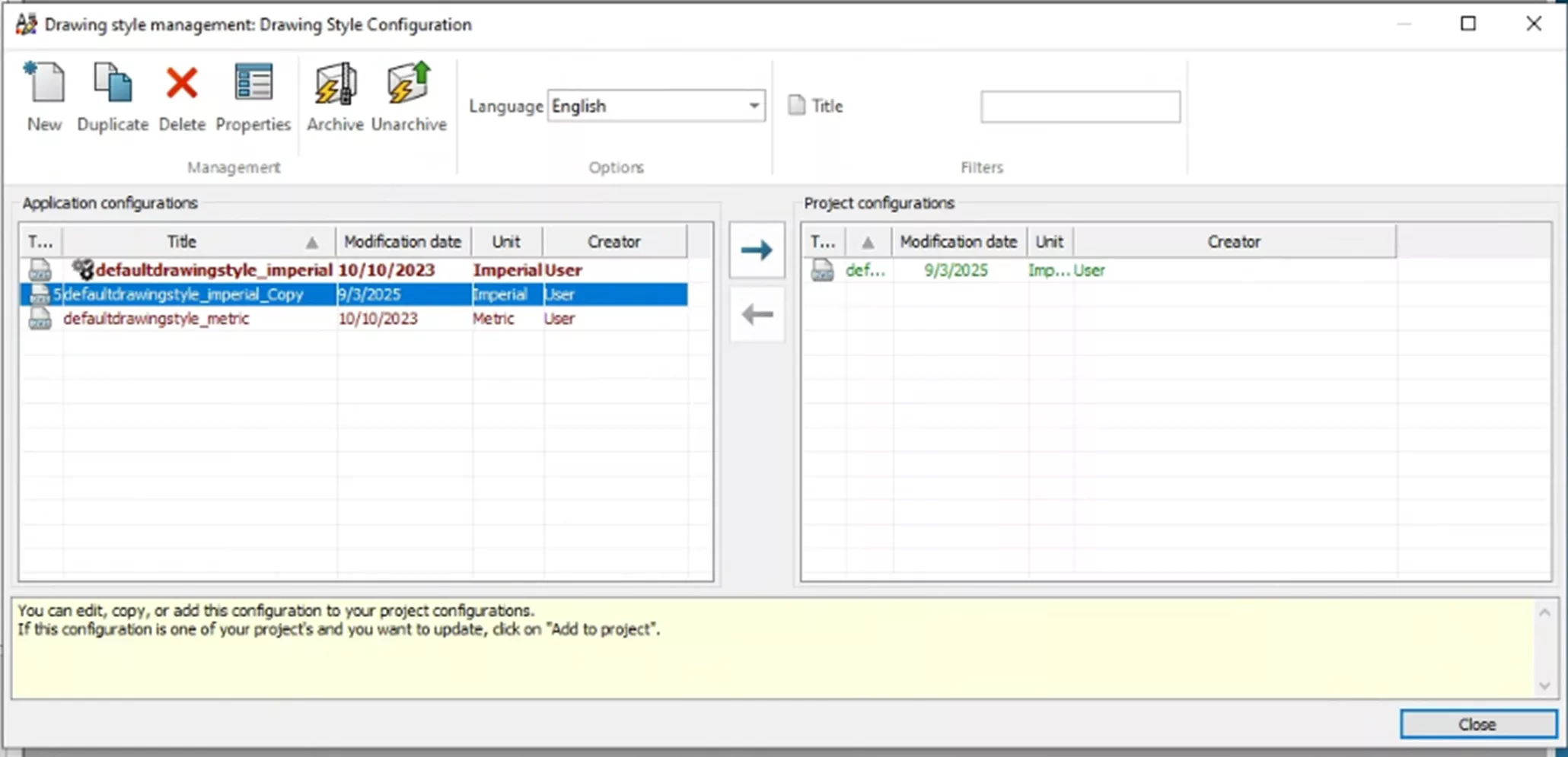 SOLIDWORKS Electrical Set as Default Configuration