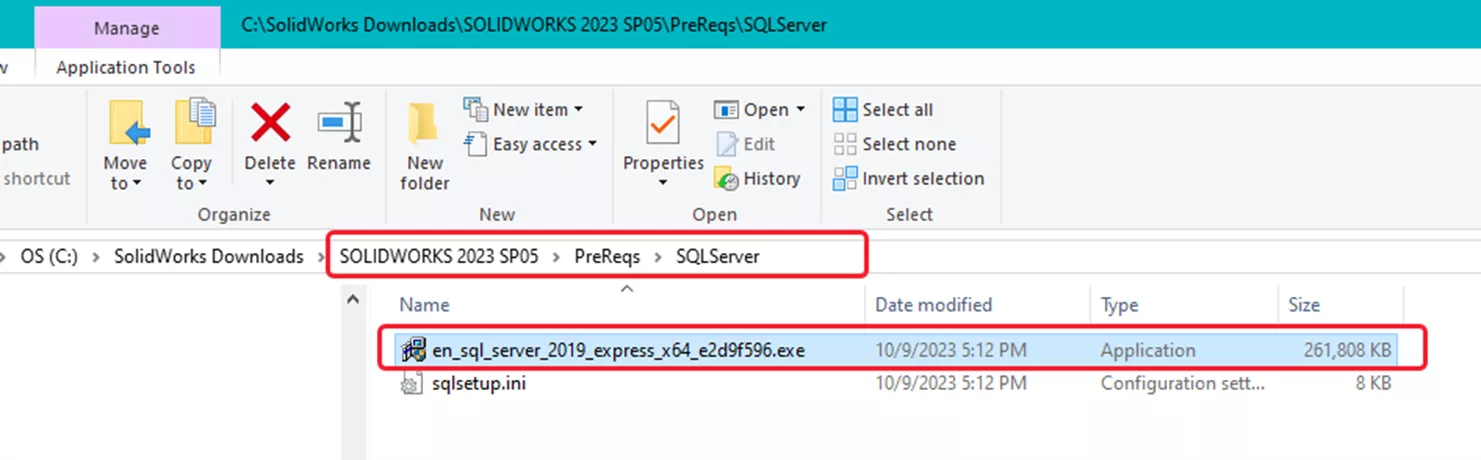 SOLIDWORKS Electrical SQL Express Installation 