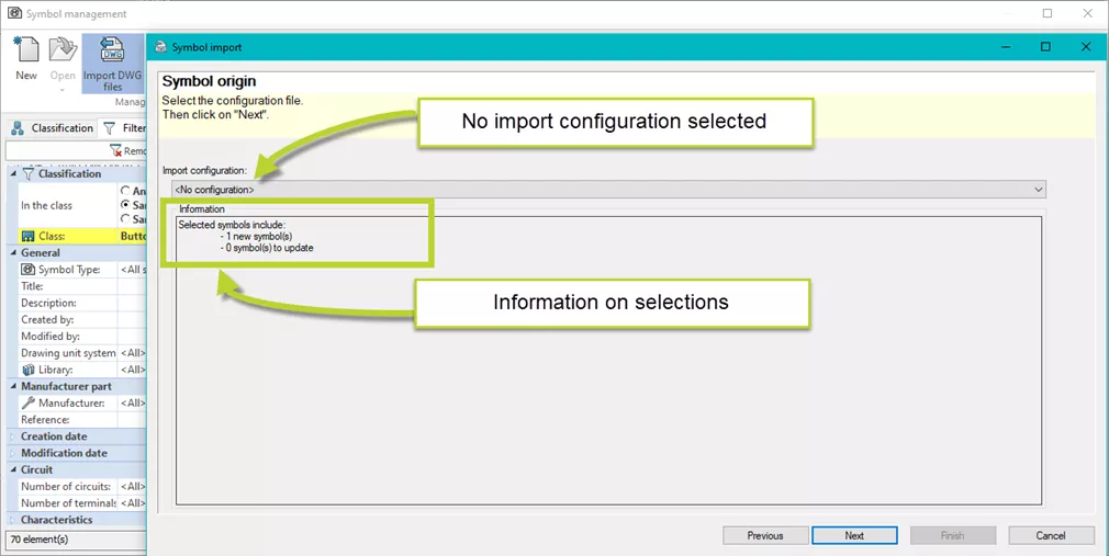 SOLIDWORKS Electrical Symbol Import Information 