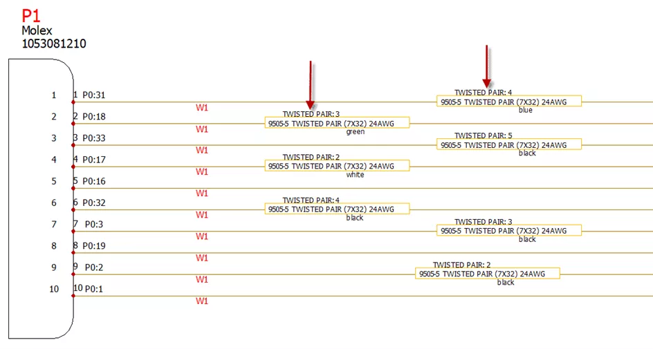 SOLIDWORKS Electrical Wire Labels