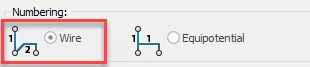 SOLIDWORKS Electrical Wire Numbering