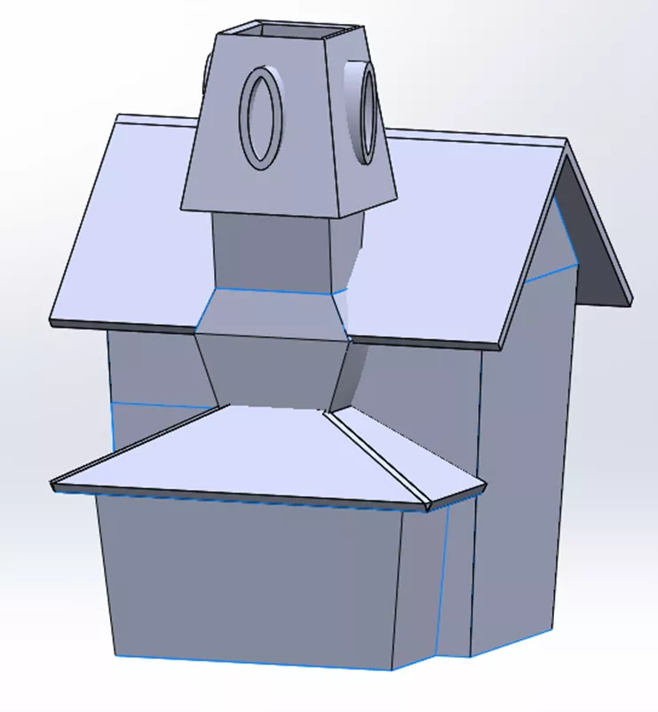 Create a Turret Using Ellipse Sketch, Boss Extrude, and Circular Pattern in SOLIDWORKS 