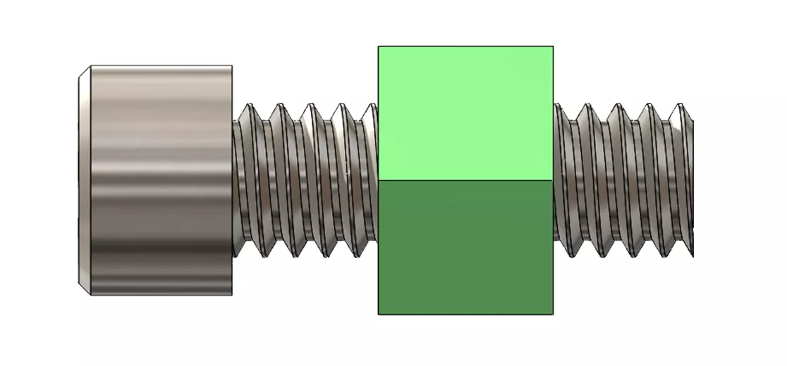 SOLIDWORKS Fastener and Bolt Model
