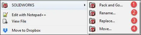 SOLIDWORKS file in Windows Explorer