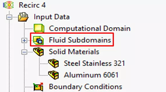Fluid Subdomains Option in SOLIDWORKS Flow Simulation 