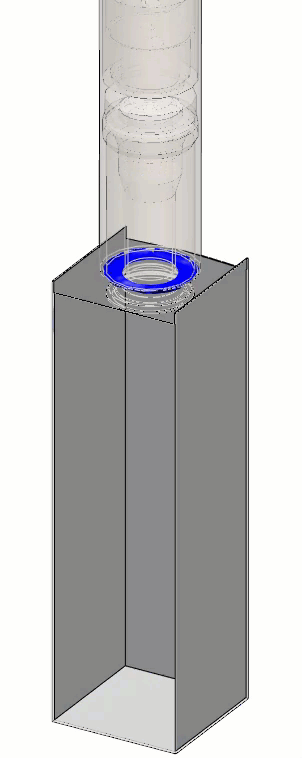 SOLIDWORKS Flow Simulation is Used for Free Surface Studies for Filling a Carton 