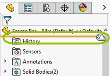 Multi-display freeze symbol