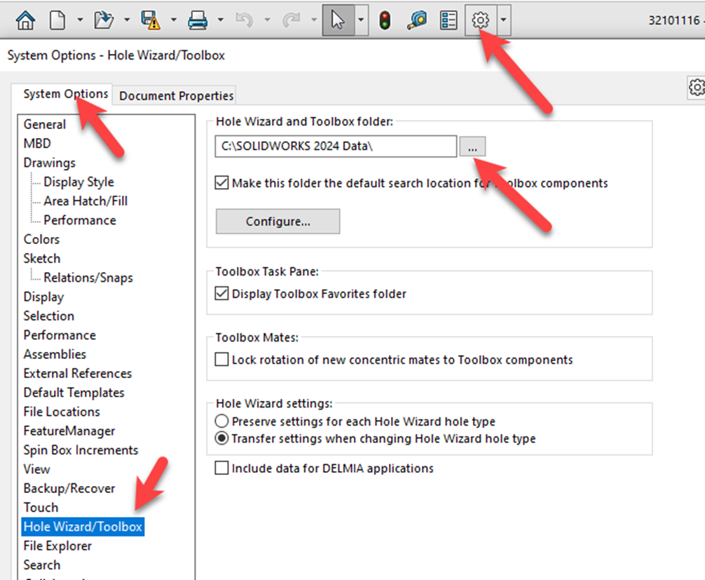 How to Fix Hole Wizard & Toolbox File Database Errors in SOLIDWORKS ...