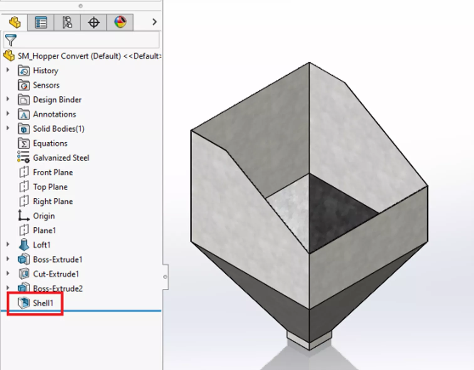 SOLIDWORKS Insert Bends