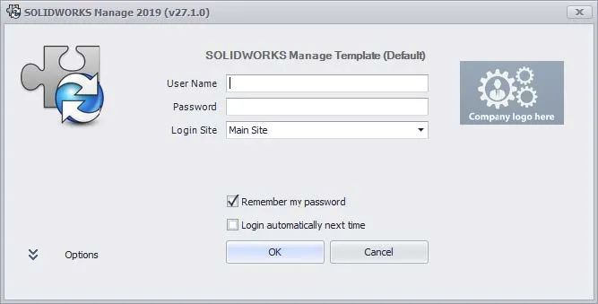 SOLIDWORKS Manage Client Install Template