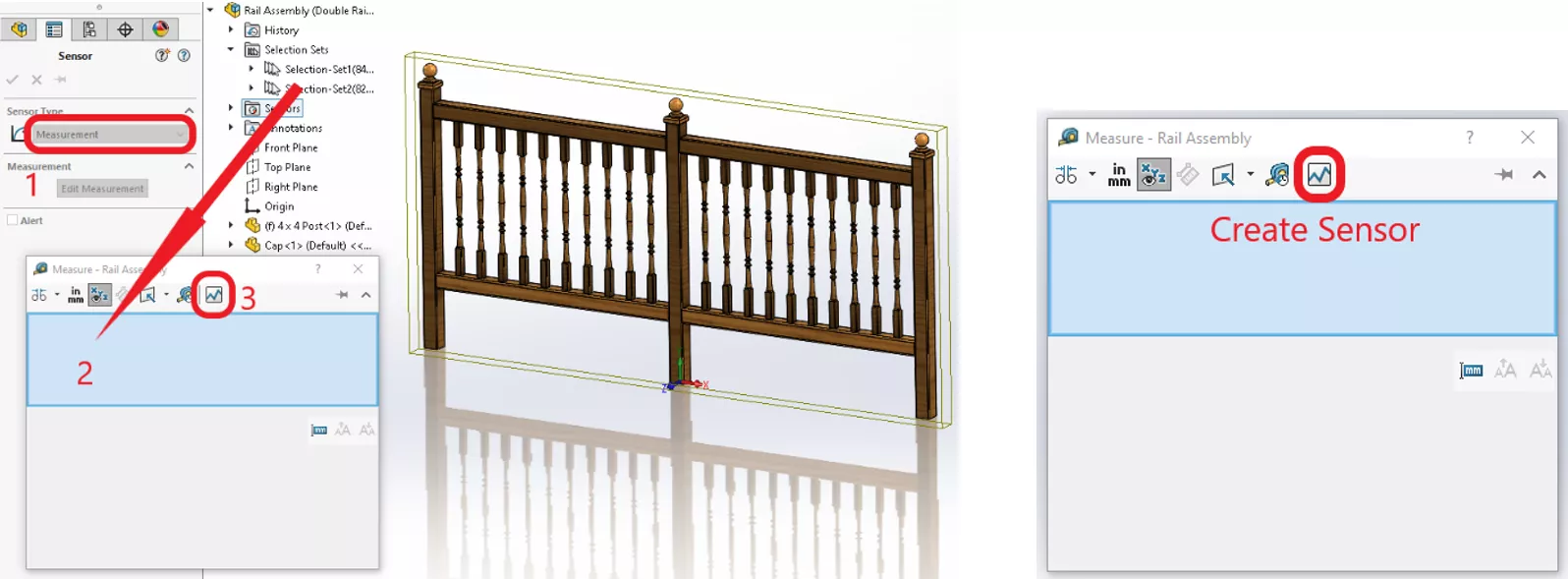 Create a Sensor in SOLIDWORKS