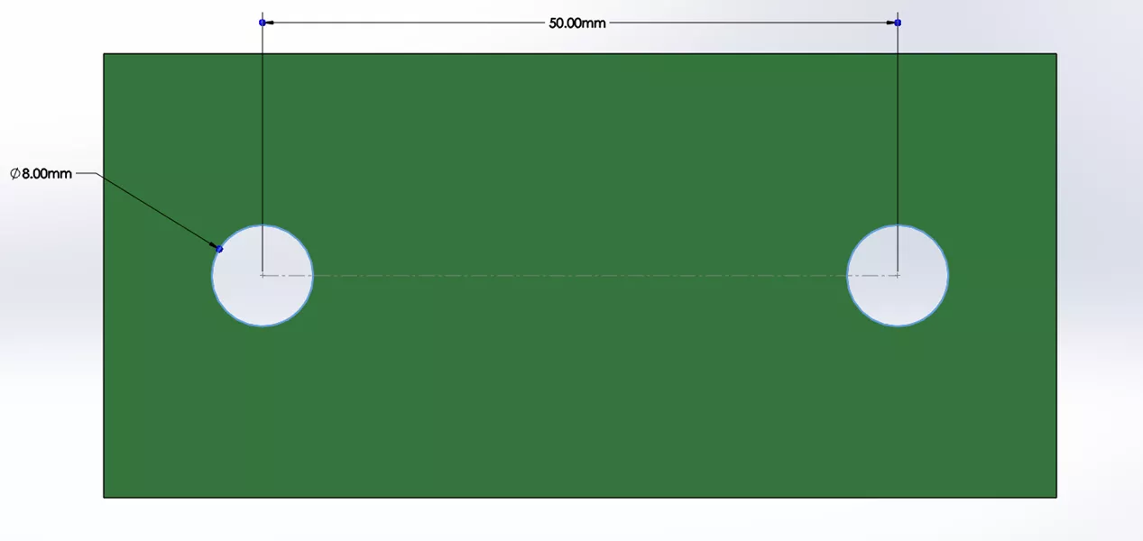 Example of Using Misaligned Concentric Mates in SOLIDWORKS 