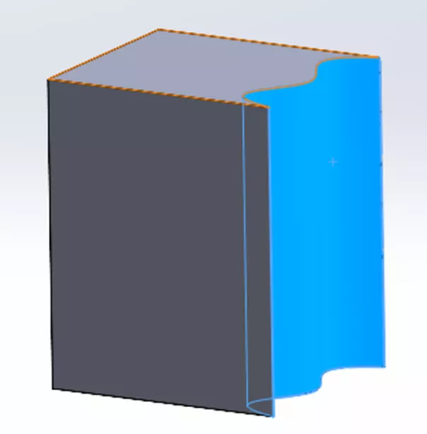 Non-planar Faces from a Solid Body in SOLIDWORKS