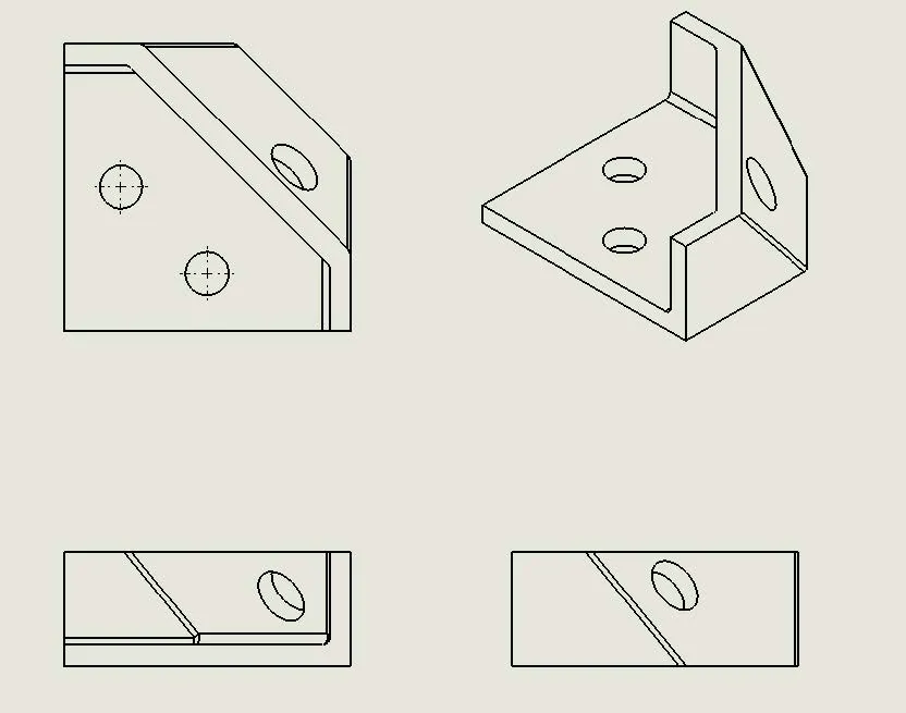 SOLIDWORKS Odd Angle View Creation