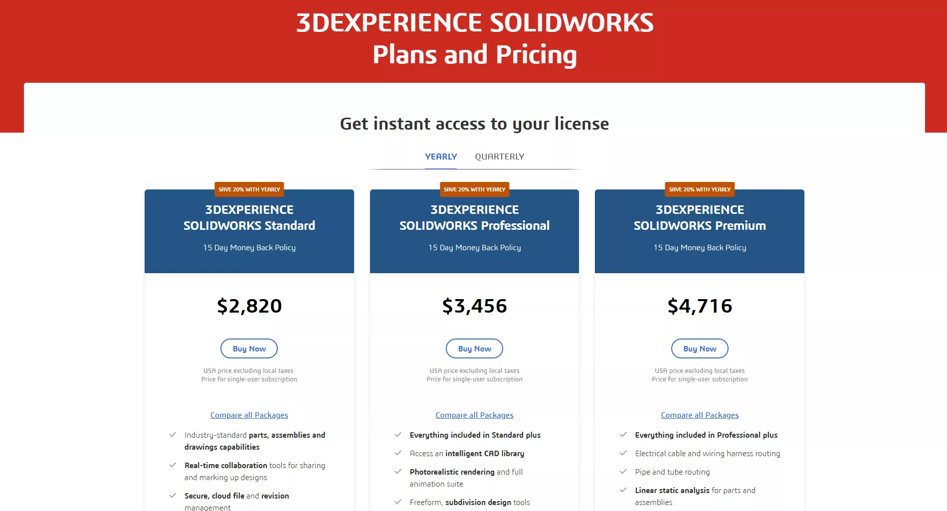 SOLIDWORKS Online Purchasing