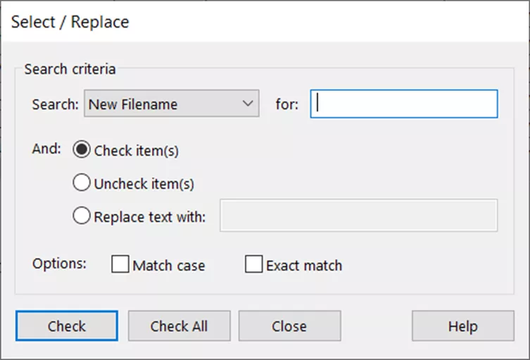 Selecting Files or Replacing File Names with SOLIDWORKS Pack and Go 