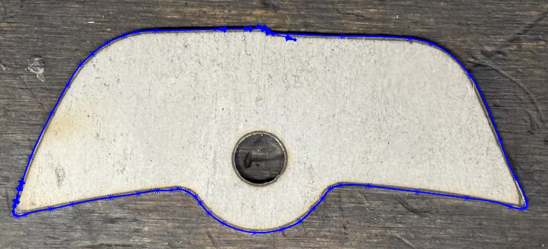 SOLIDWORKS Part with Contours 