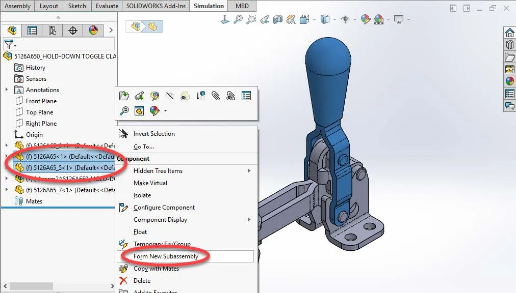 SOLIDWORKS Parts that aren't Parts Virtual Components