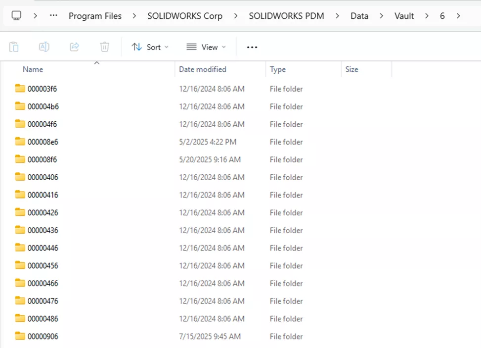 Subfolders in SOLIDWORKS PDM Archive
