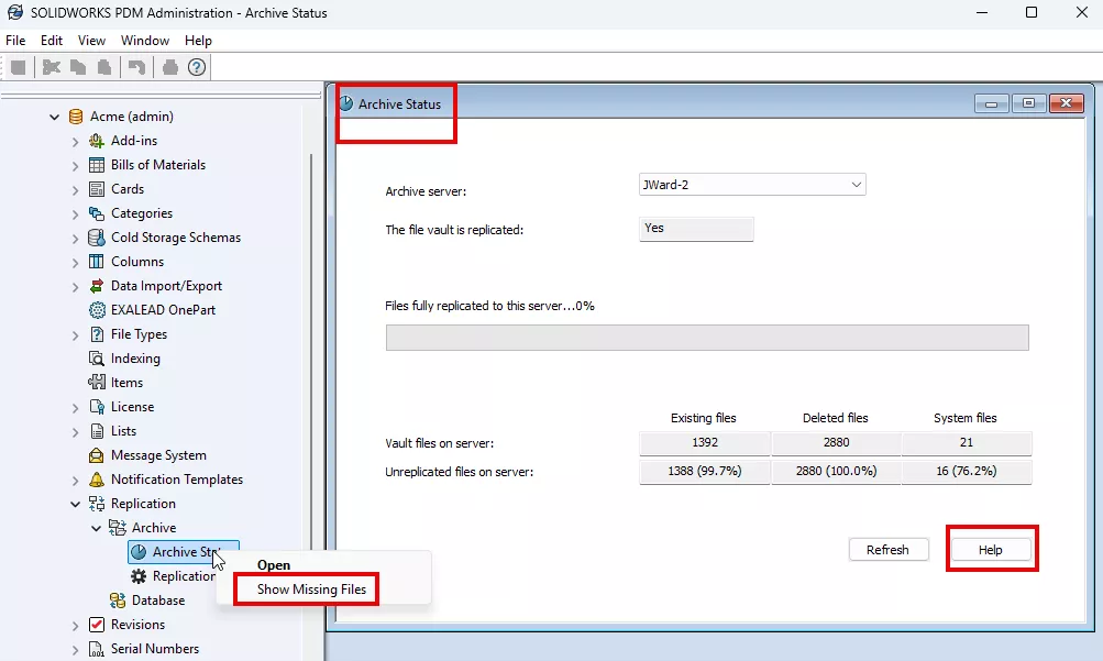 SOLIDWORKS PDM Archive Replication Setup Guide