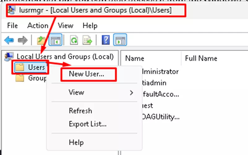 SOLIDWORKS PDM Attach Access Create a New User