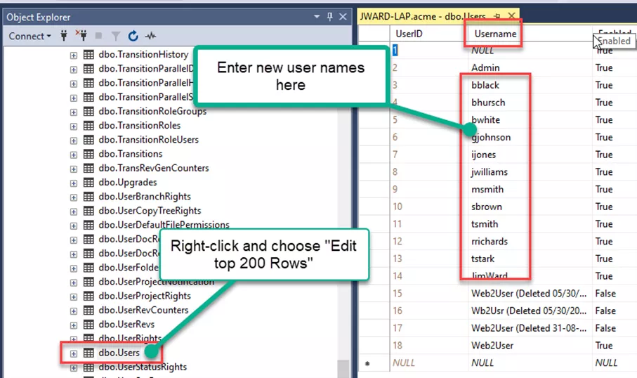 Changing Login Names in SOLIDWORKS PDM 