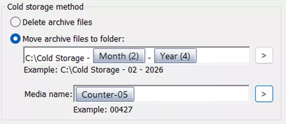 SOLIDWORKS PDM Cold Storage Naming Convention