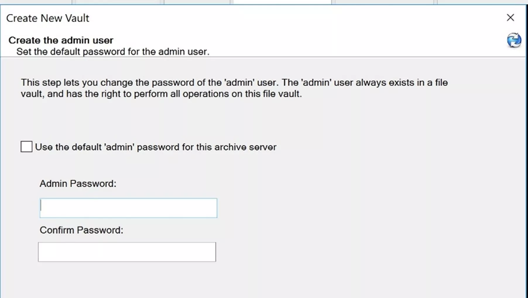 SOLIDWORKS PDM Create Admin User for New Vault 