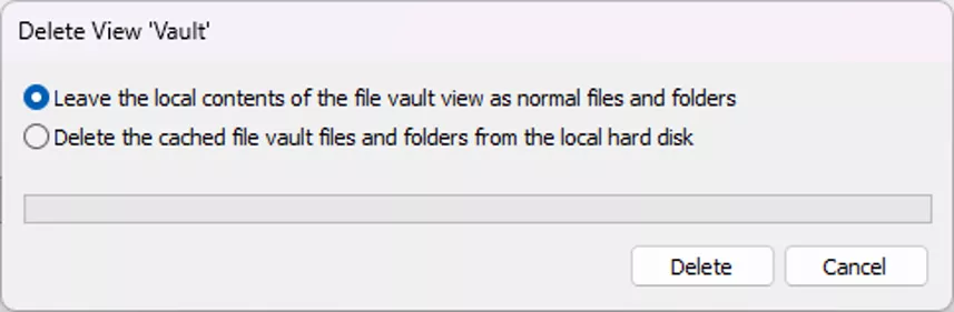 SOLIDWORKS PDM Delete View View Options
