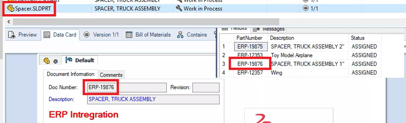 SOLIDWORKS PDM Document Number