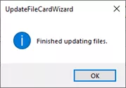 Finish Updating File Data Cards in SOLIDWORKS PDM 