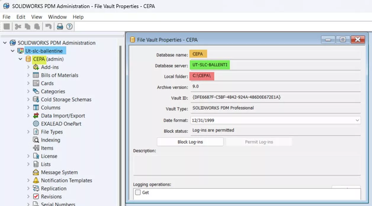 Manually Re-Create the Registry Keys in SOLIDWORKS PDM