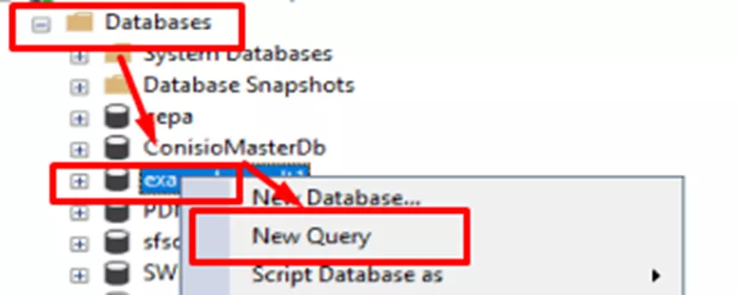 New Query SOLIDWORKS PDM Vault Database
