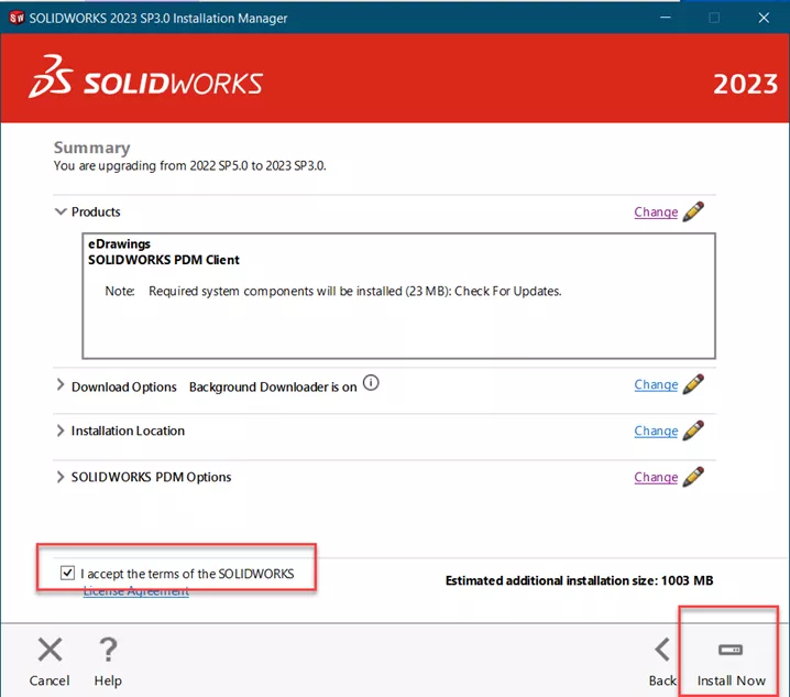 Upgrade a PDM Client Without SOLIDWORKS 