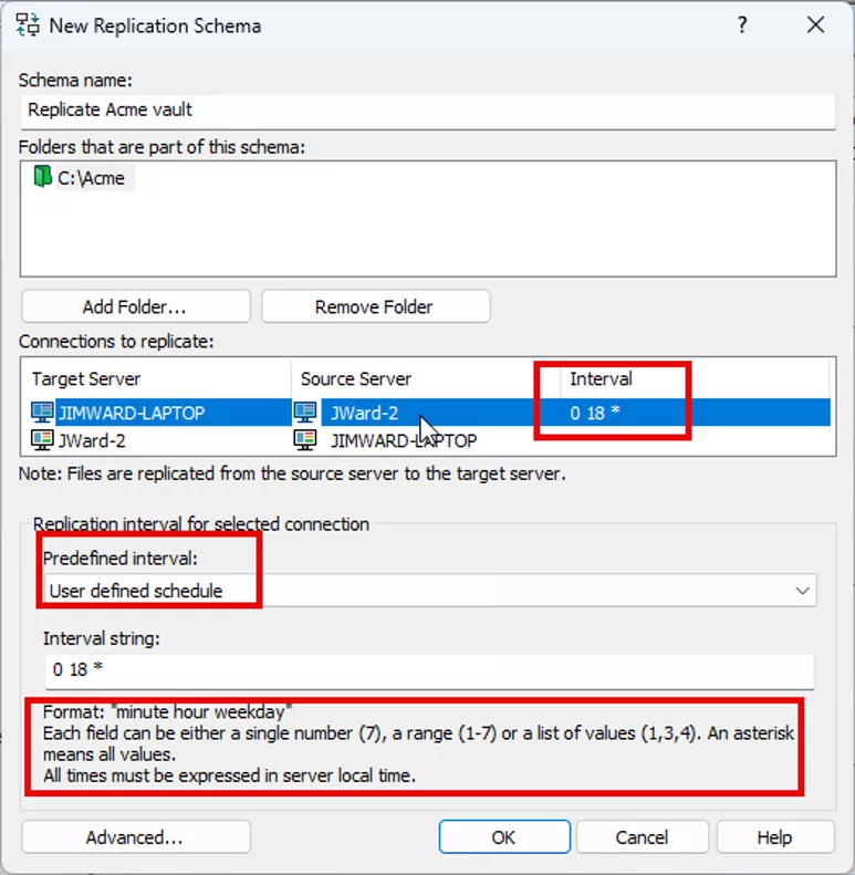 SOLIDWORKS PDM Redefined Interval Value 
