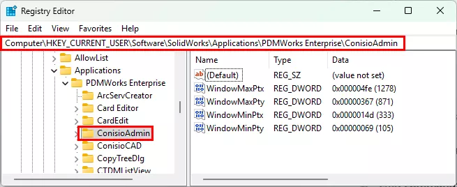 SOLIDWORKS Private Keys and Keys from Other Users