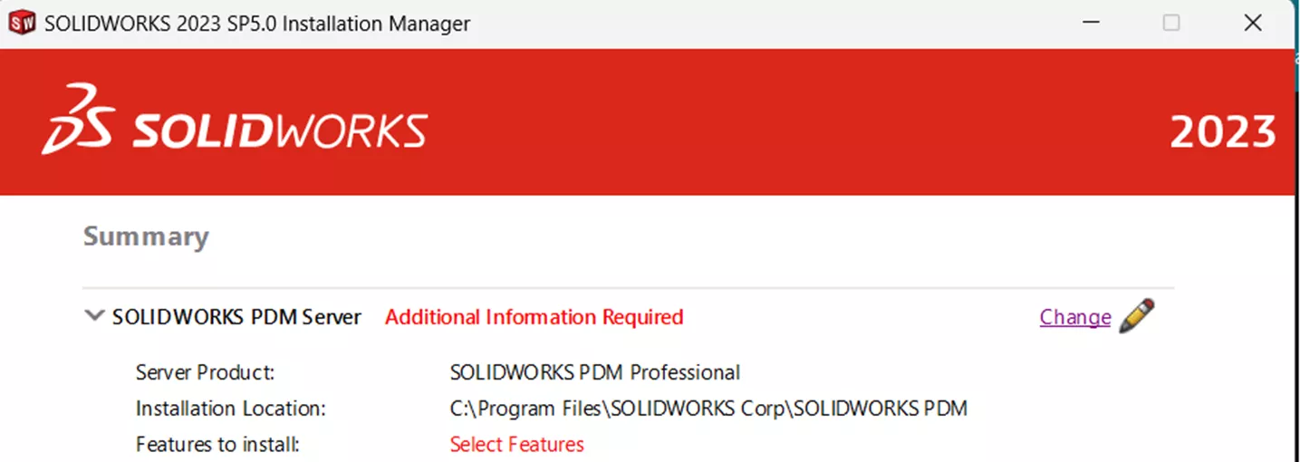 SOLIDWORKS PDM Server Settings