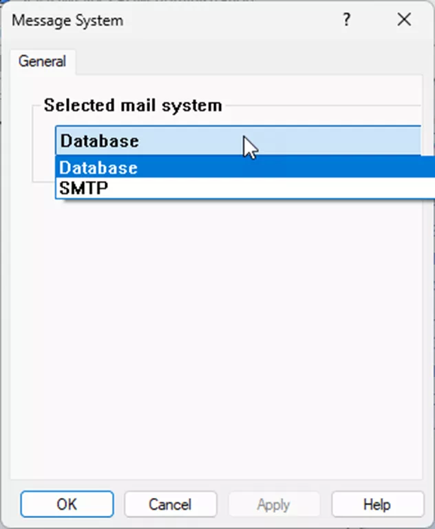 Configure SOLIDWORKS PDM Notifications: Database or SMTP