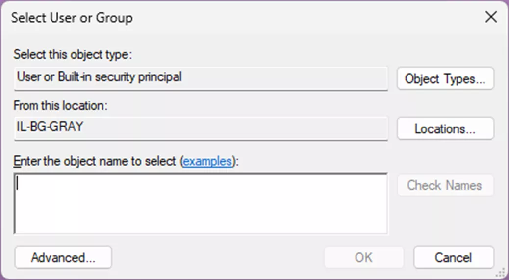 SOLIDWORKS PDM SQL SA User Password Select User or Groups Dialog