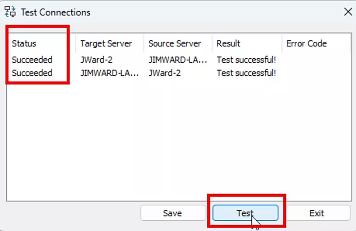 SOLIDWORKS PDM Test Connections