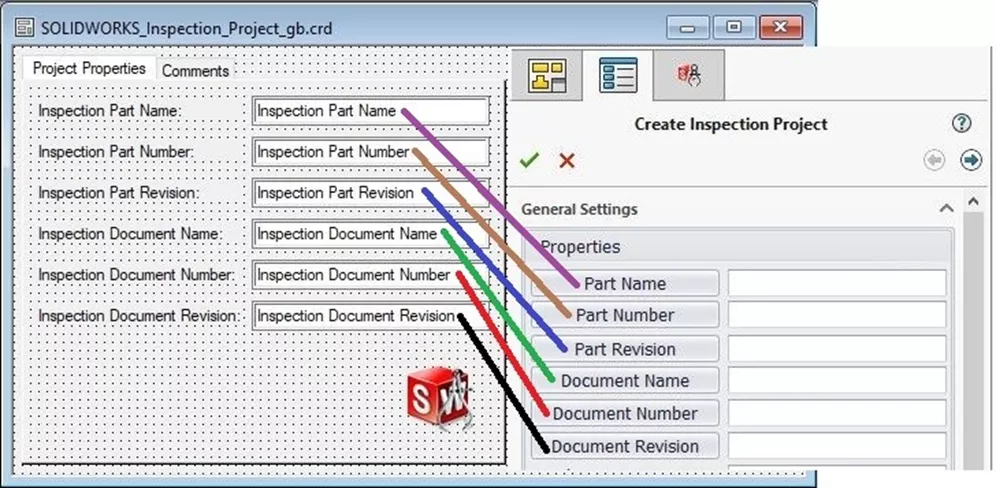 SOLIDWORKS Inspection Project