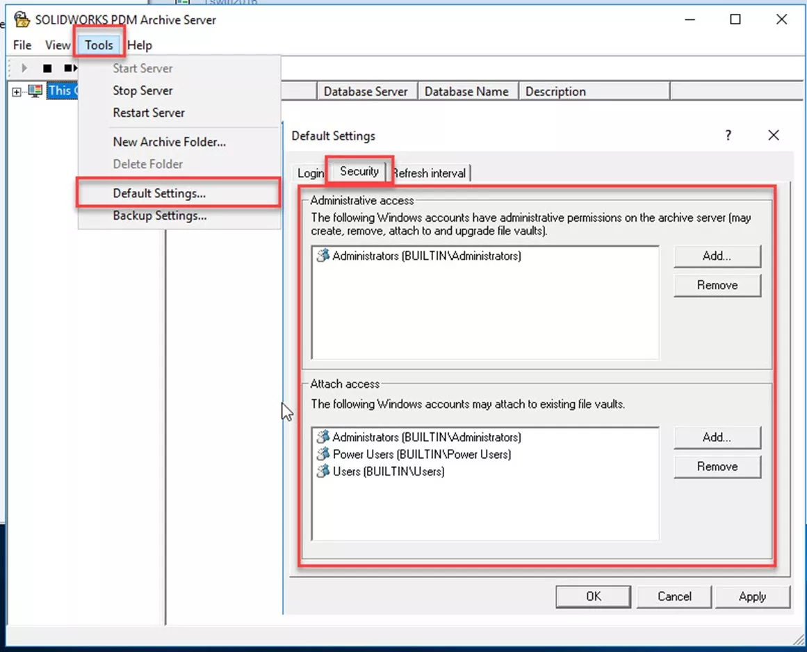 SOLIDWORKS PDM Vault But No Local View 